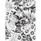 Creative Haven Midnight Garden Coloring Book: Heart & Flower Designs on a Dramatic Black Background
