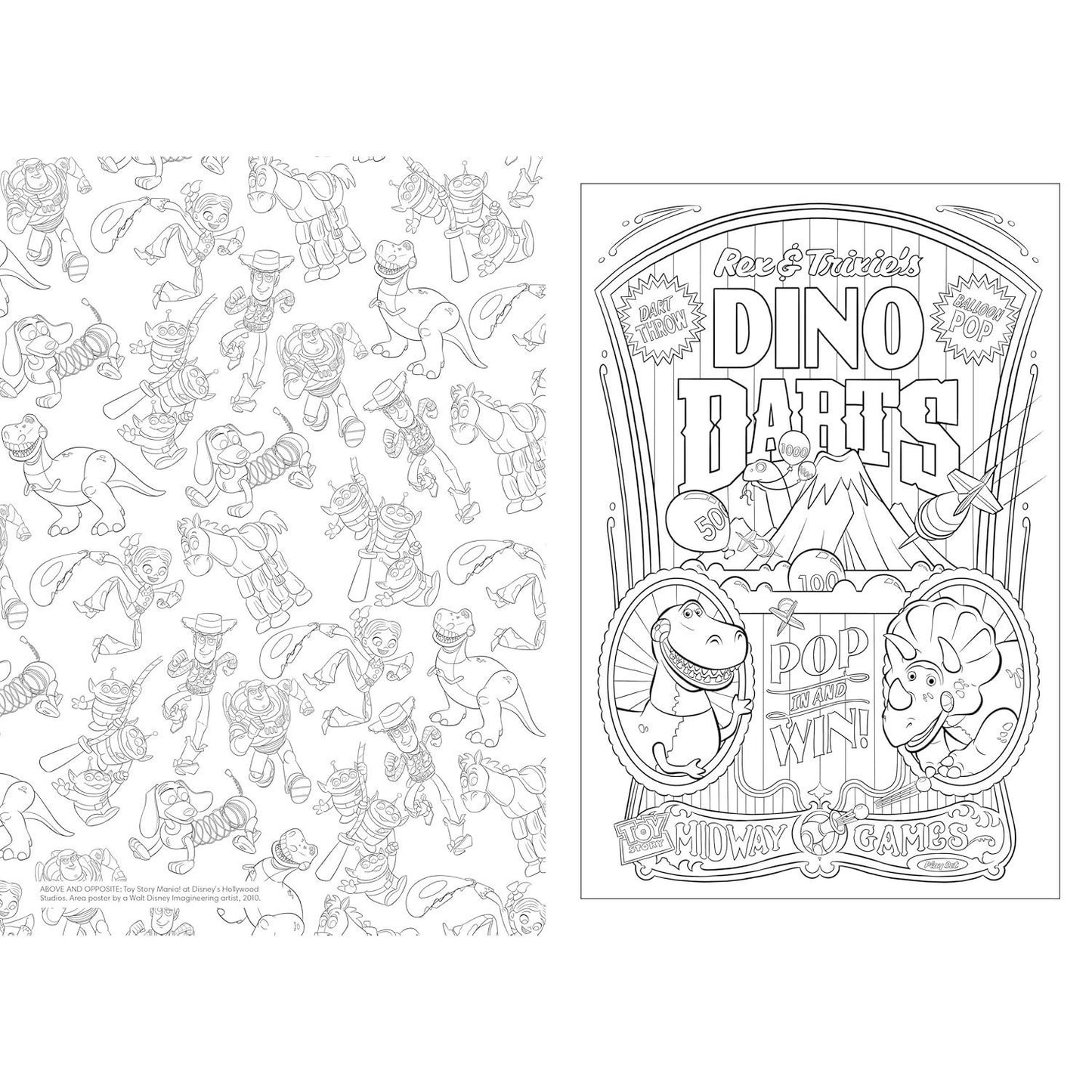 Art of Coloring: Walt Disney World: 100 Images to Inspire Creativity from the Most Magical Place on Earth (Spiral Bound)