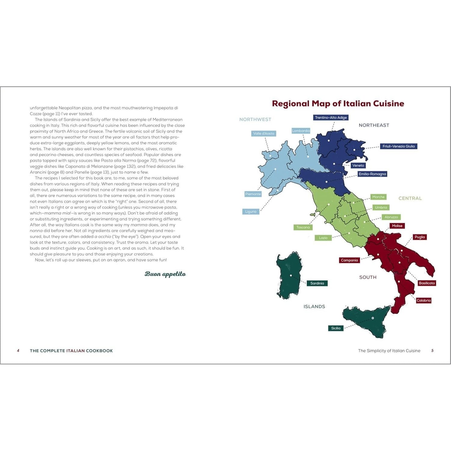 The Complete Italian Cookbook: Essential Regional Cooking of Italy