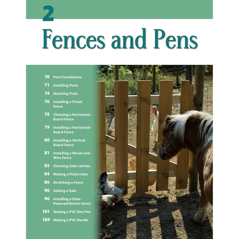 40 Projects for Building Your Backyard Homestead: A Hands-On, Step-By-Step Sustainable-Living Guide (Spiral Bound)