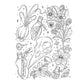 Creative Haven Pretty Creepy Coloring Book
