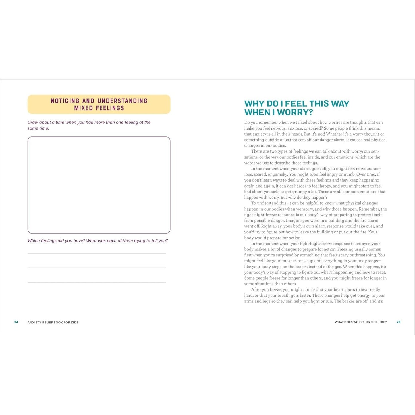 Anxiety Relief Book for Kids: Activities to Understand and Overcome Worry, Fear, and Stress