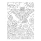 Creative Haven Fanciful Foxes Coloring Book