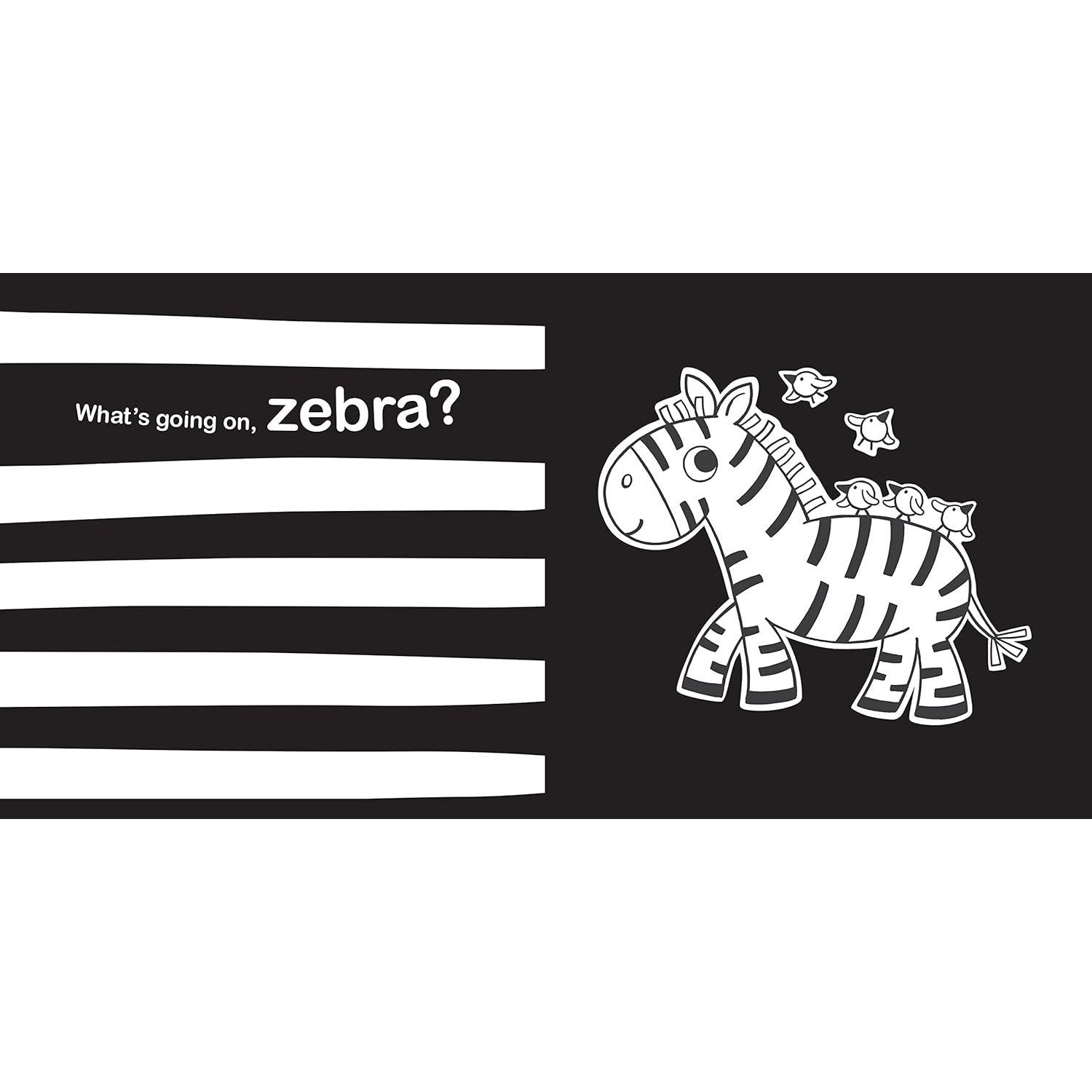 Hello, Baby Animals: A Durable High-Contrast Black-And-White Board Book for Newborns and Babies