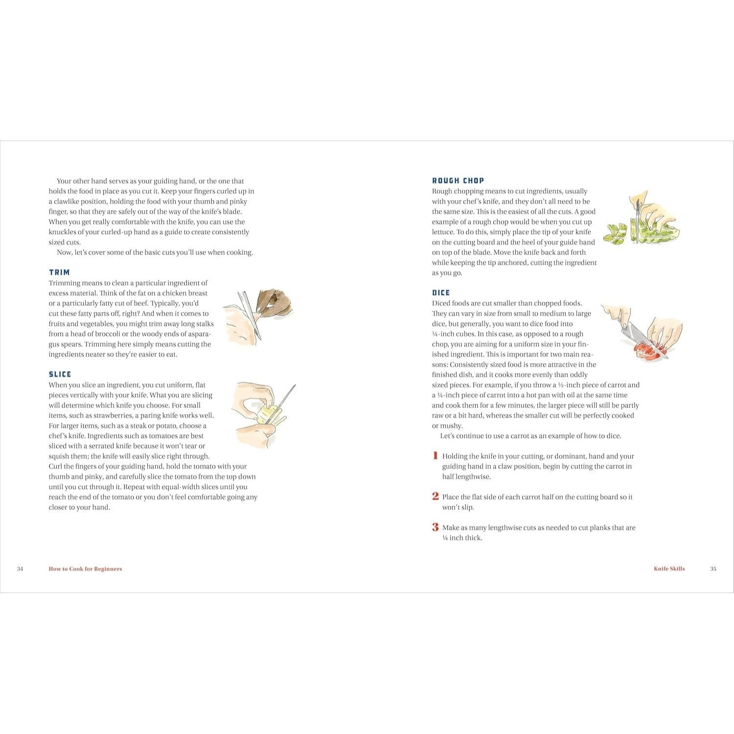 How to Cook for Beginners: An Easy Cookbook for Learning the Basics (Spiral Bound)