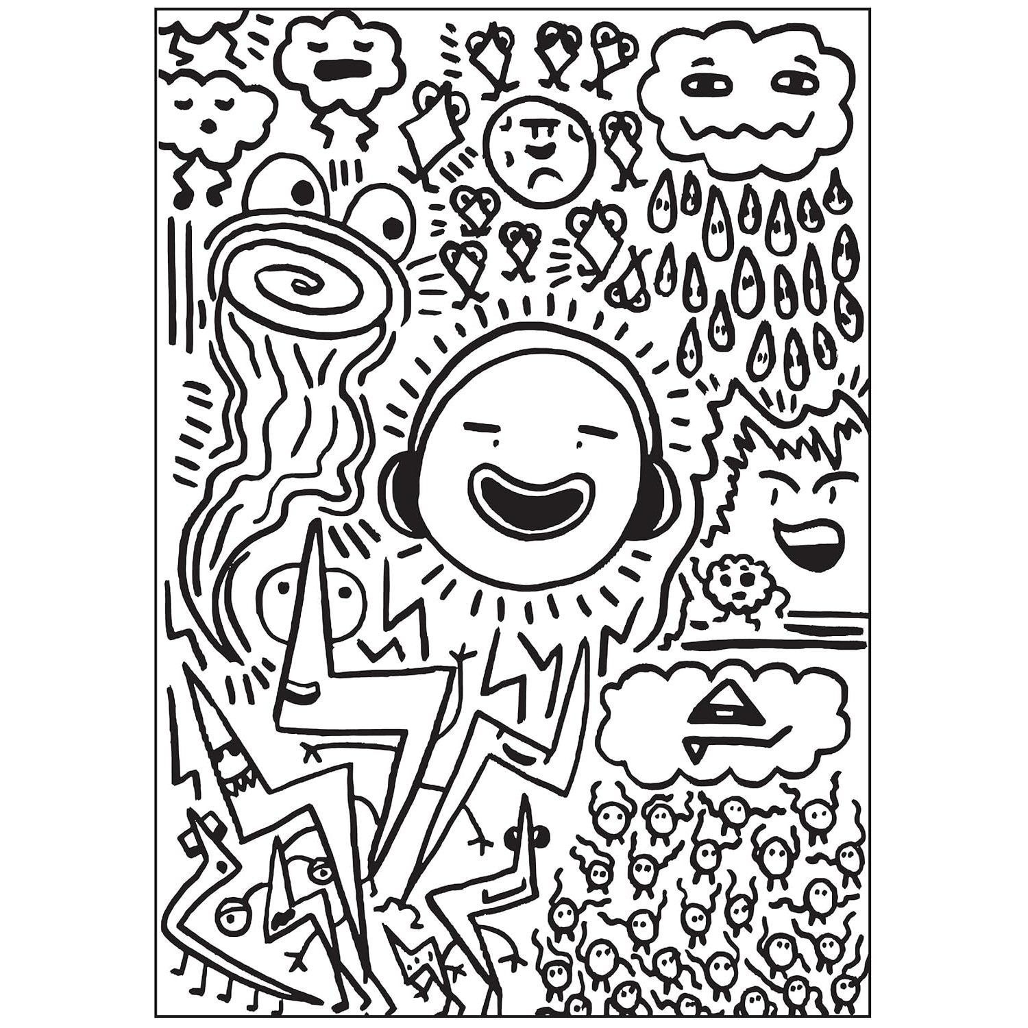 The Official Doodle Boy Coloring Book
