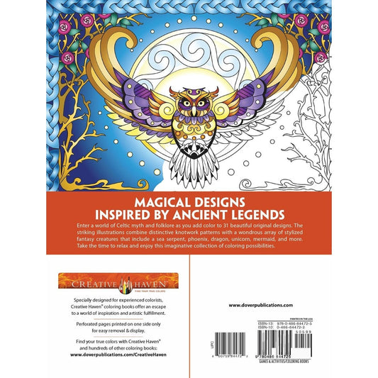 Creative Haven Celtic Fantasy Coloring Book