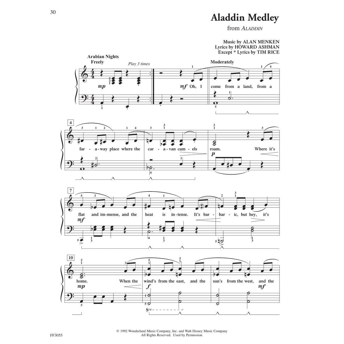 Bigtime Piano Disney Piano Sheet Music 12 Iconic Disney Songs from Aladdin, the Lion King, Moana & More Intermediate Arrangements for Solo Piano Perfo