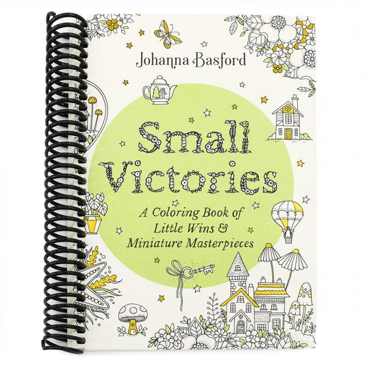 Small Victories: A Coloring Book of Little Wins and Miniature Masterpieces