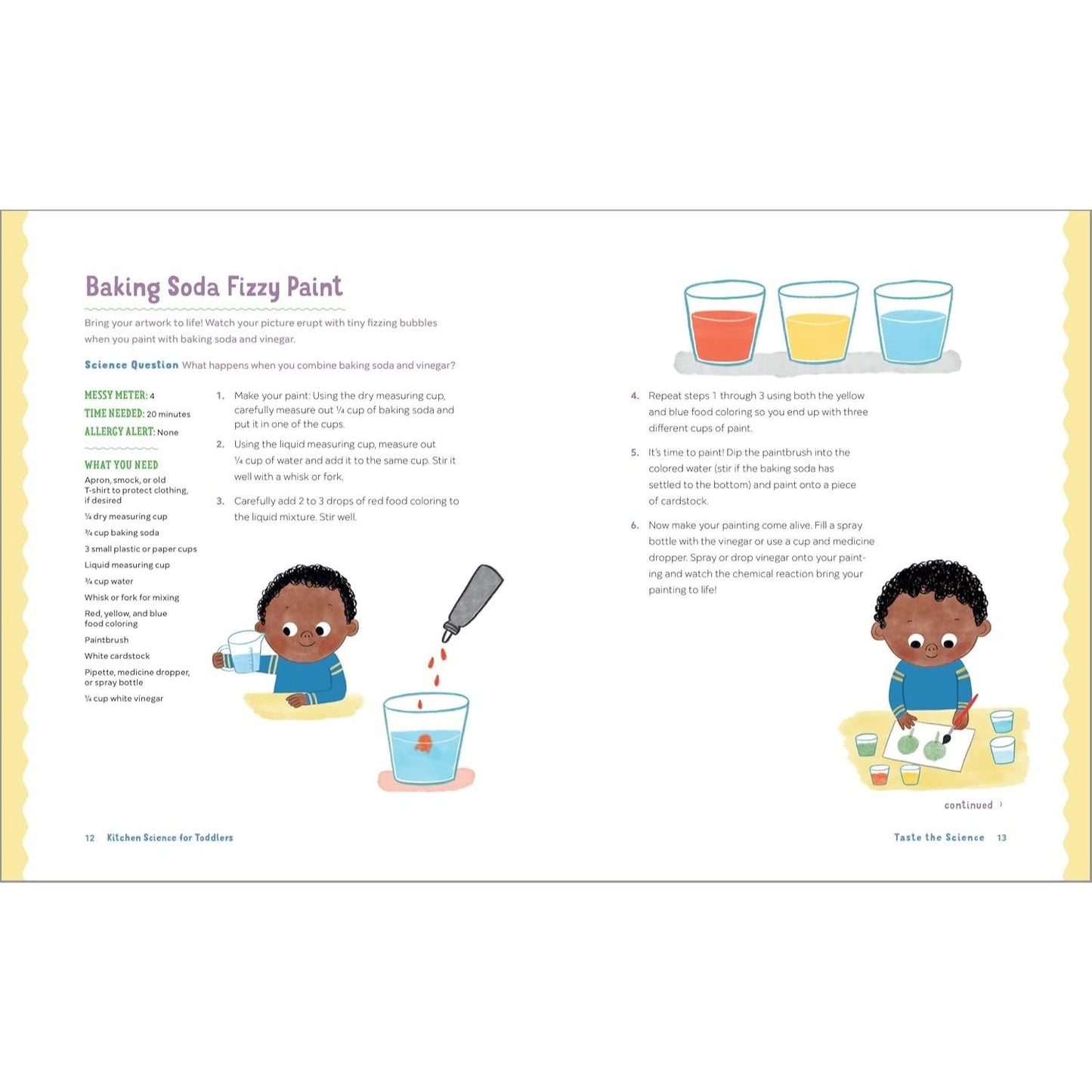 Kitchen Science for Toddlers: 20 Edible Steam Activities and Experiments to Enjoy!
