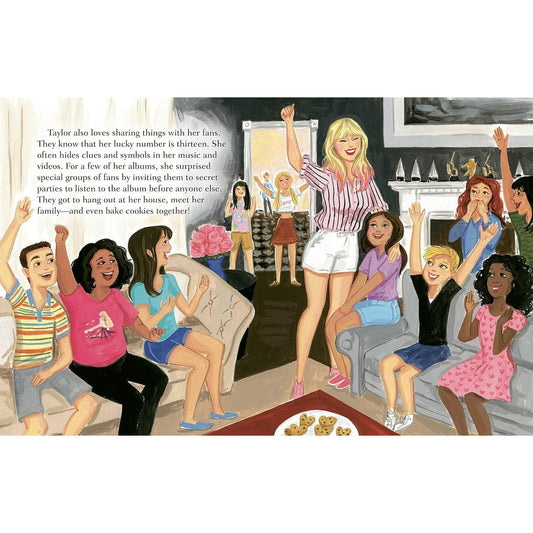 Taylor Swift: A Little Golden Book Biography (Spiral Bound)