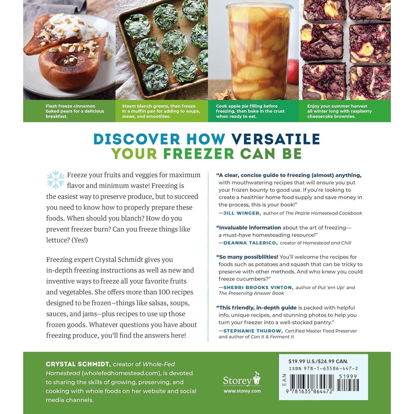 Freeze Fresh: The Ultimate Guide to Preserving 55 Fruits and Vegetables for Maximum Flavor and Versatility (Spiral Bound)