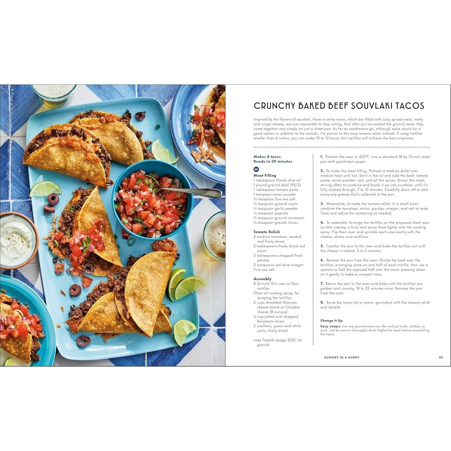 Hungry Happens: Mediterranean: 100 Healthy, Simple Recipes: A Cookbook (Spiral Bound)