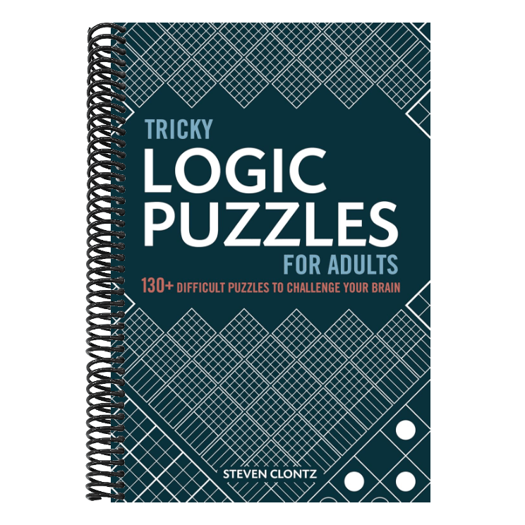 Tricky Logic Puzzles for Adults: 130+ Difficult Puzzles to Challenge Your Brain (Spiral Bound)