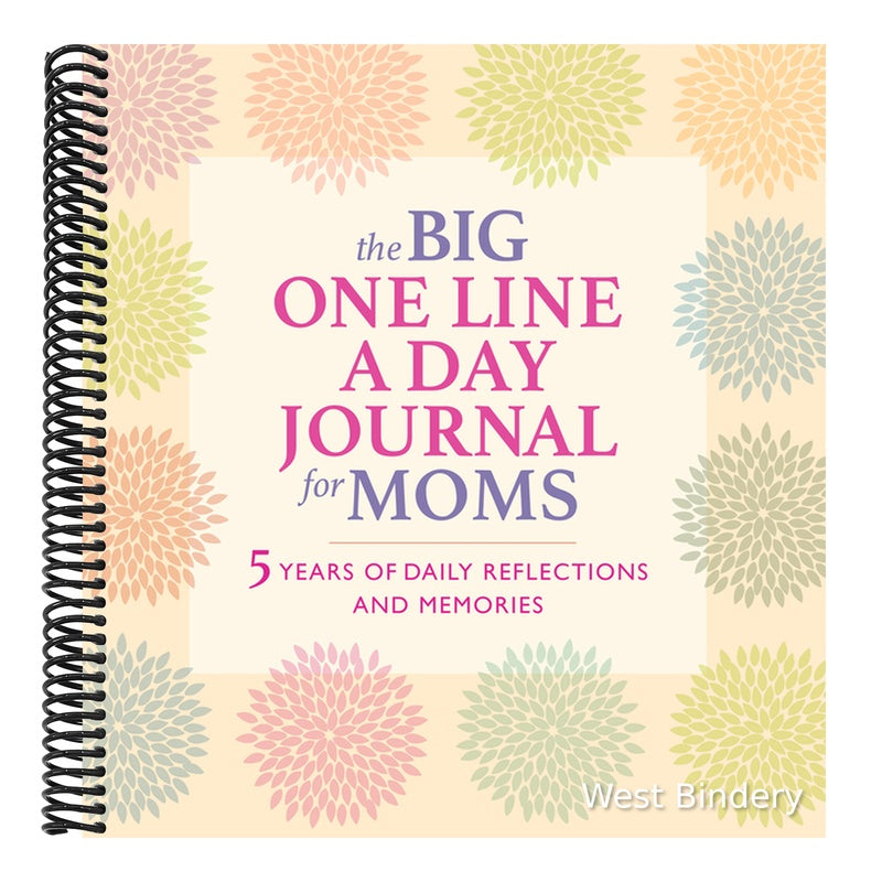 The Big One Line a Day Journal for Moms: 5 Years of Daily Reflections and Memories