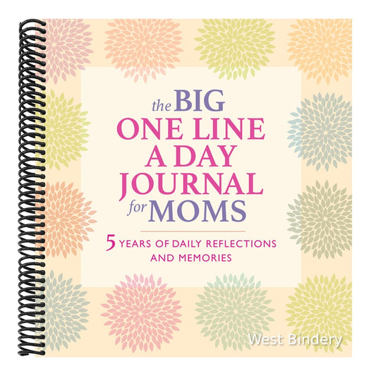 The Big One Line a Day Journal for Moms: 5 Years of Daily Reflections and Memories