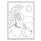Creative Haven Enchanted Fairies Coloring Book