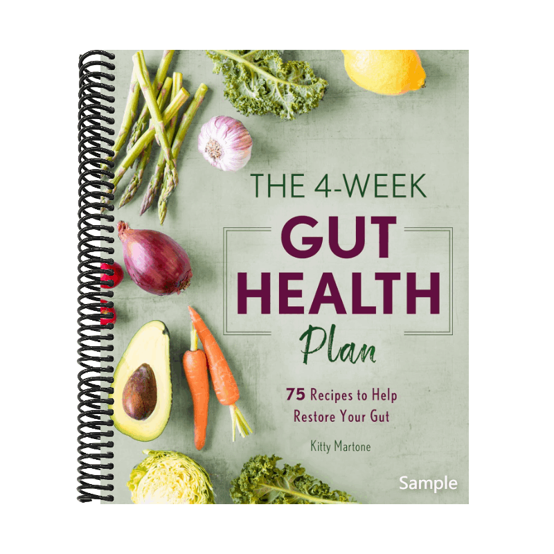The 4-Week Gut Health Plan: 75 Recipes to Help Restore Your Gut (Spiral Bound)