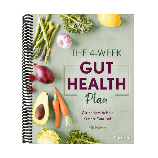 The 4-Week Gut Health Plan: 75 Recipes to Help Restore Your Gut (Spiral Bound)
