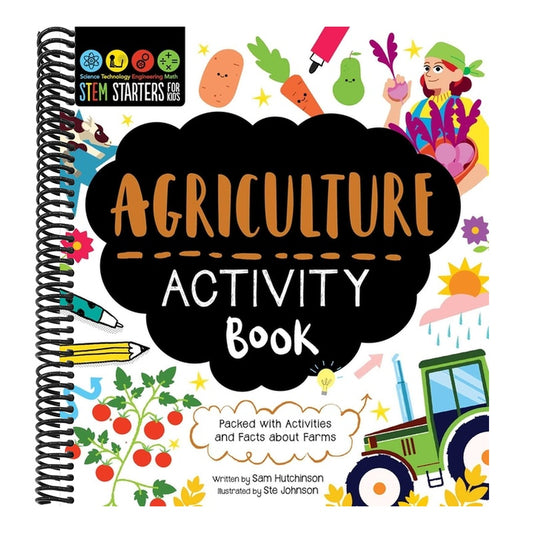Stem Starters for Kids Agriculture Activity Book: Packed with Activities and Facts about Farms