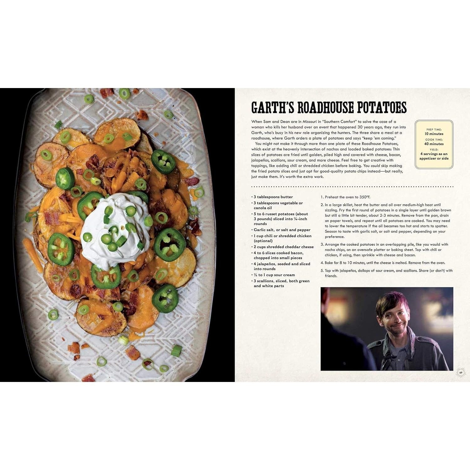 Supernatural: The Official Cookbook: Burgers, Pies, and Other Bites from the Road