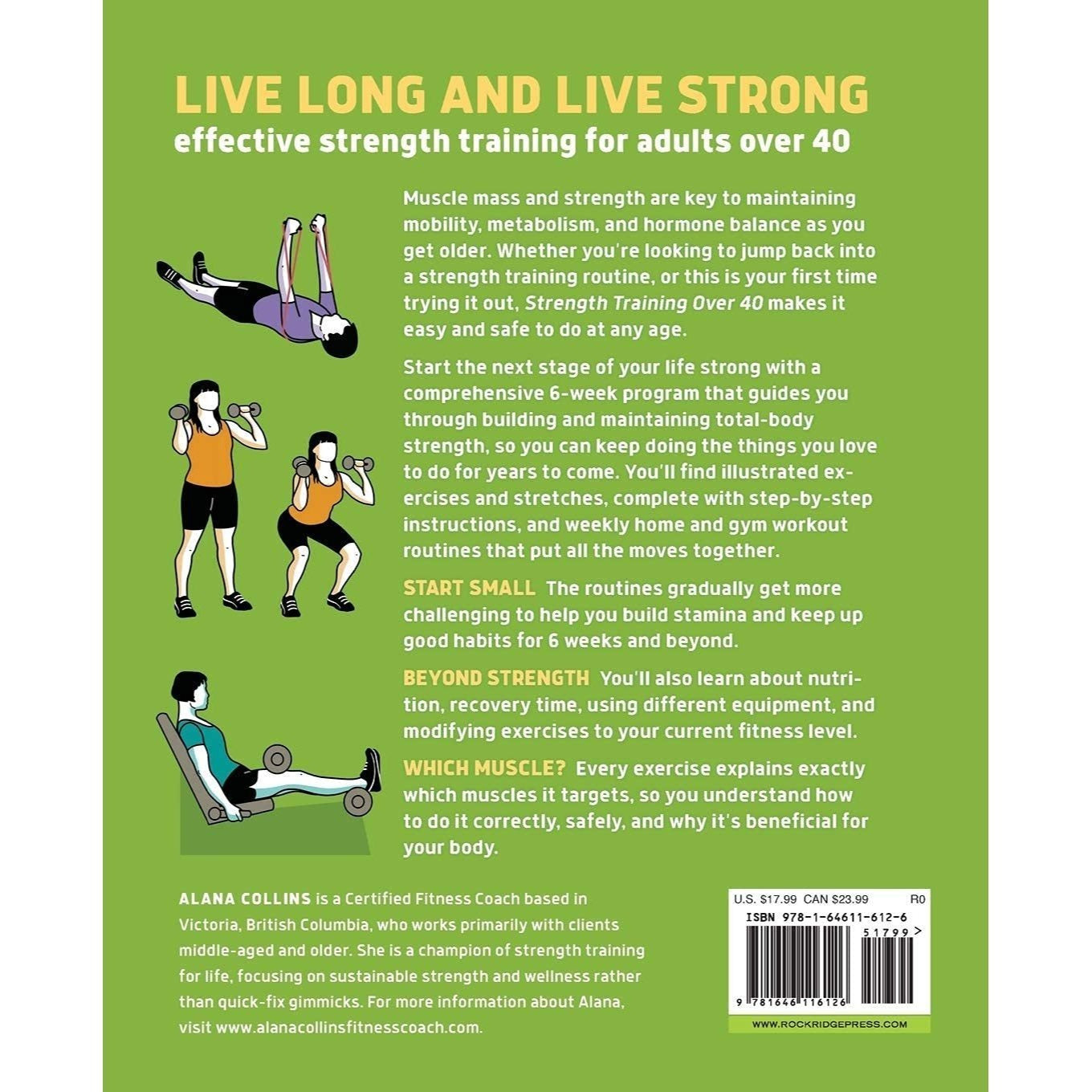 Strength Training Over 40: A 6-Week Program to Build Muscle and Agility (Spiral Bound)