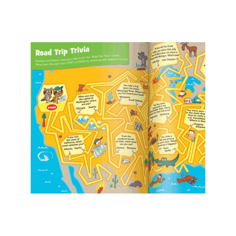 Jumbo Book of Amazing Mazes: Maze Puzzle Book for Kids Packed with Over 175 Puzzles, Code-Word Mazes, Quiz Mazes and Logic Games for Kids 6 and Up (Highlights Jumbo Books & Pads)