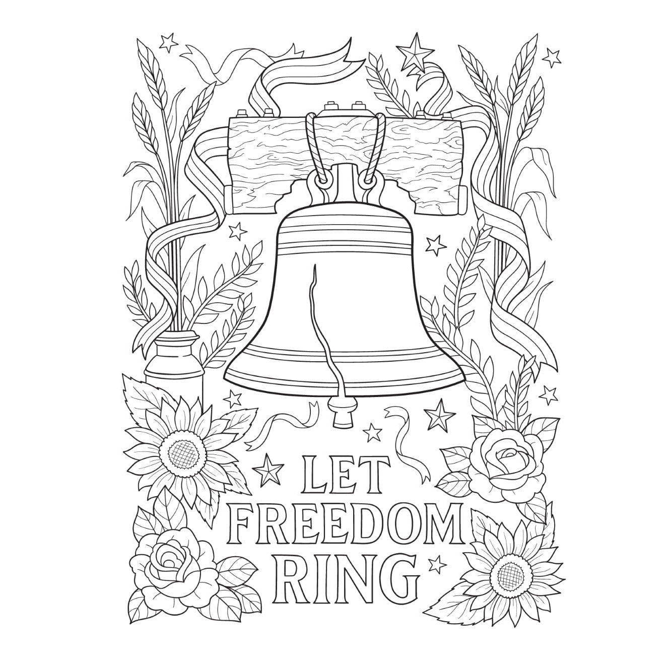 Americana: A Coloring Book