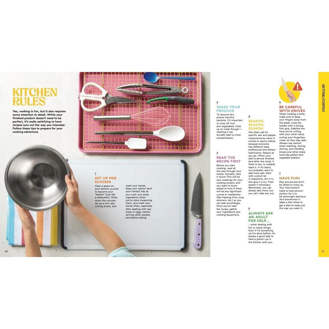 Delish the How-To Cookbook for Young Foodies: 75 Skills + Recipes That'll Make You a Great Cook for Life (Spiral Bound)