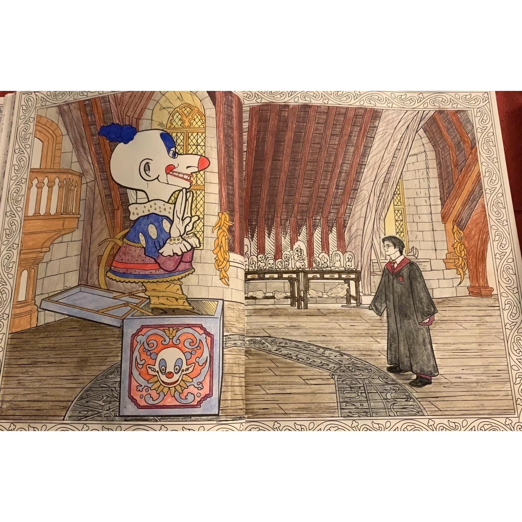 Harry Potter Coloring Book (Spiral Bound)
