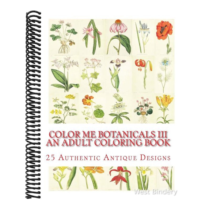Color Me Botanicals III: An Adult Coloring Book