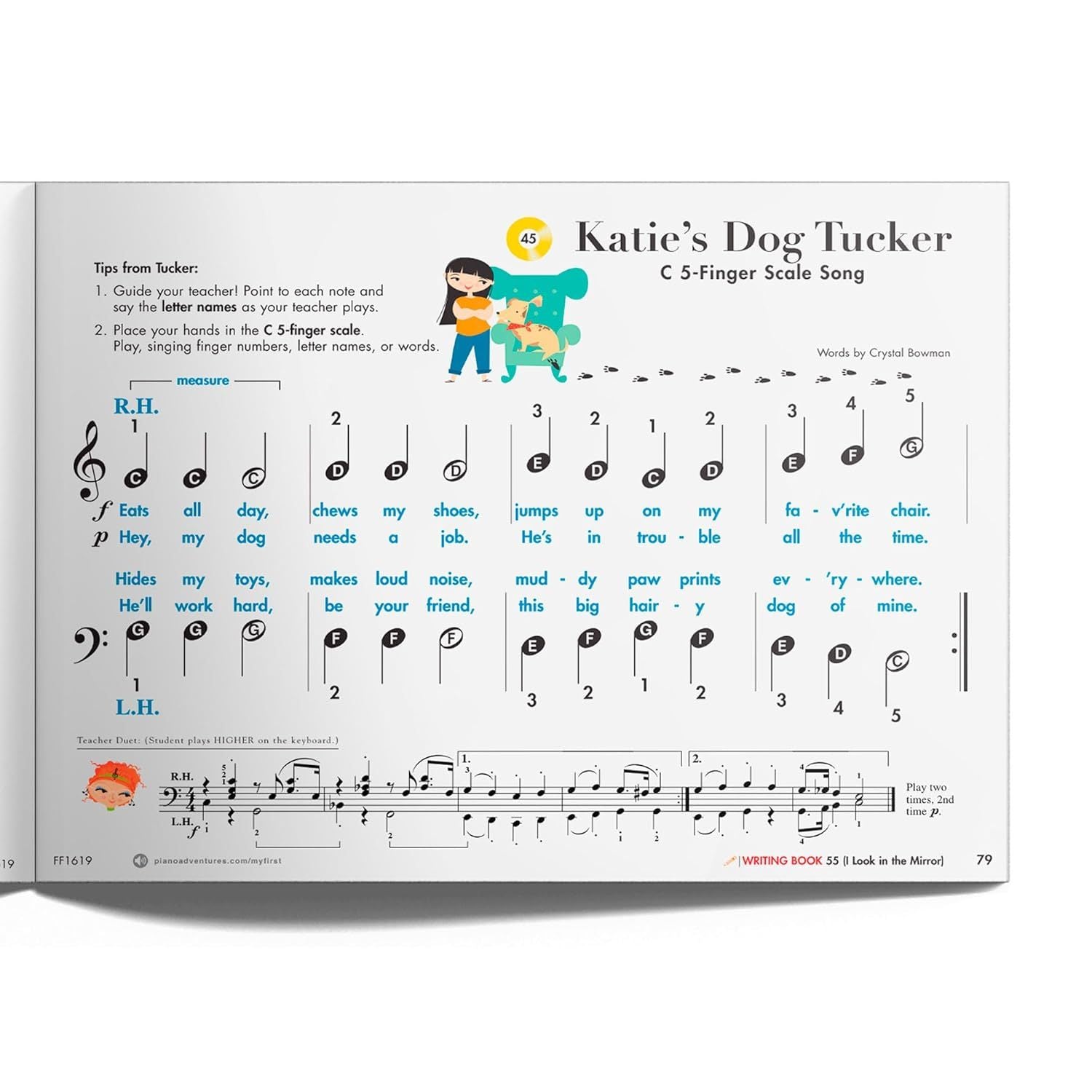 My First Piano Adventure Lesson Book a with Online Audio [With CD (Audio)] (Composer)
                       , (Composer) (Spiral Bound)
