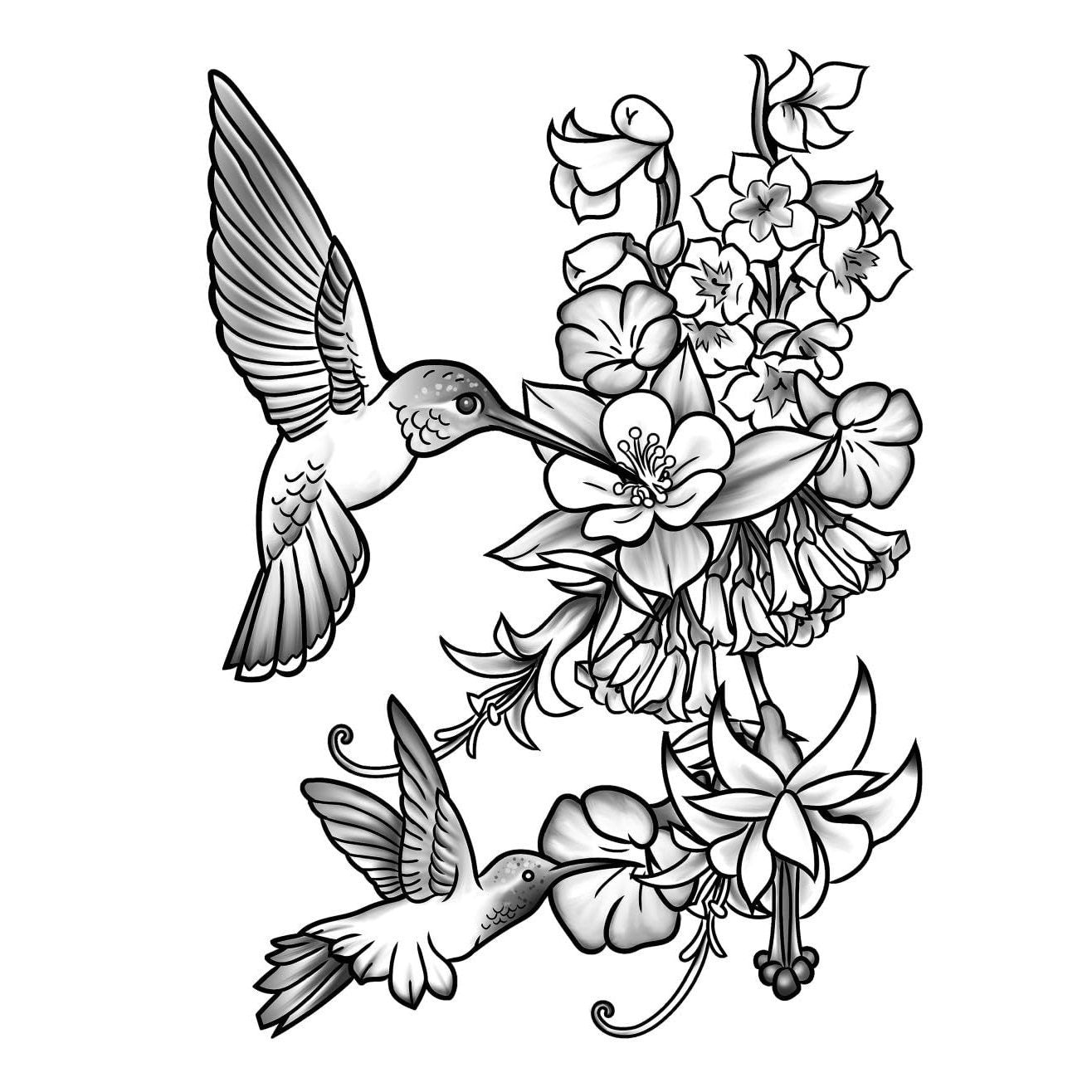 Creative Haven Tattoo Inspirations Coloring Book