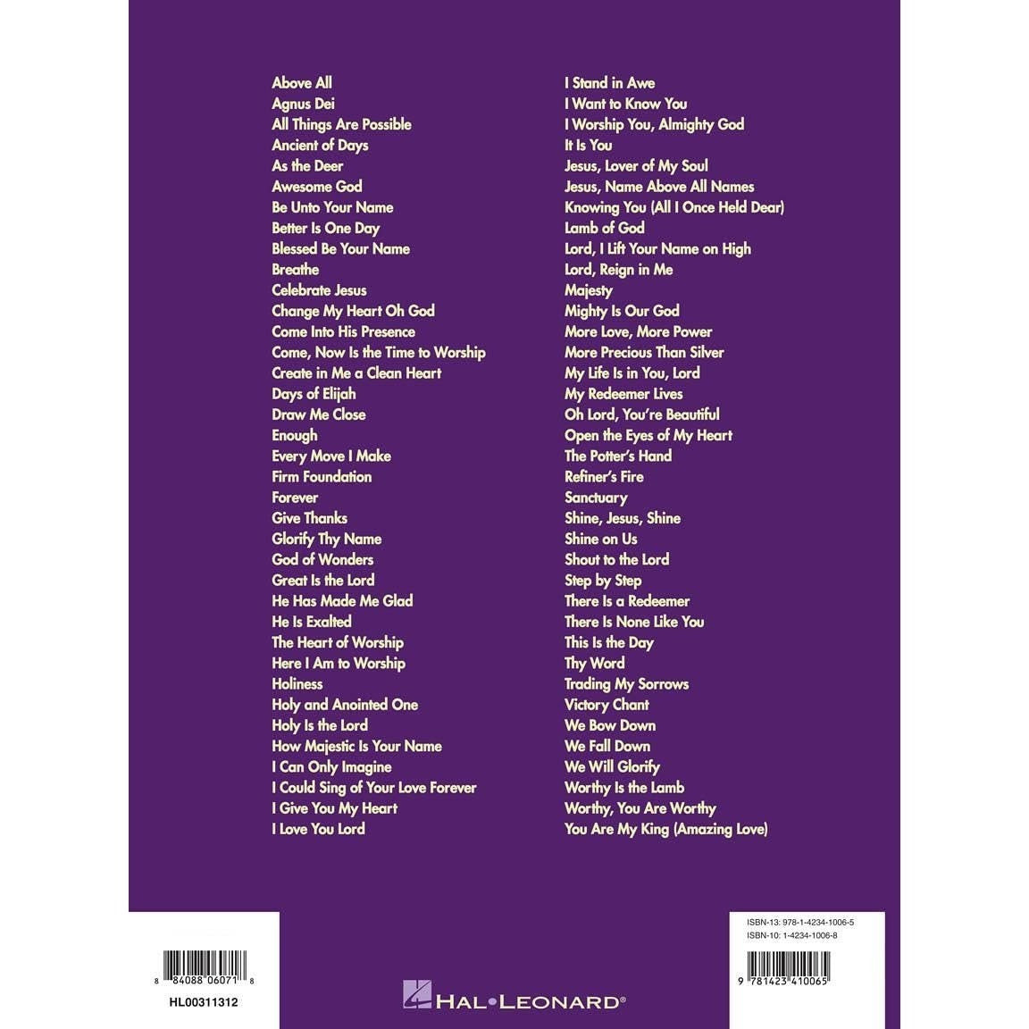 The Best Praise and Worship Songs Ever - Easy Piano Songbook Over 70 Favorites for Piano Beginners Includes Shout to the Lord, Awesome God and More