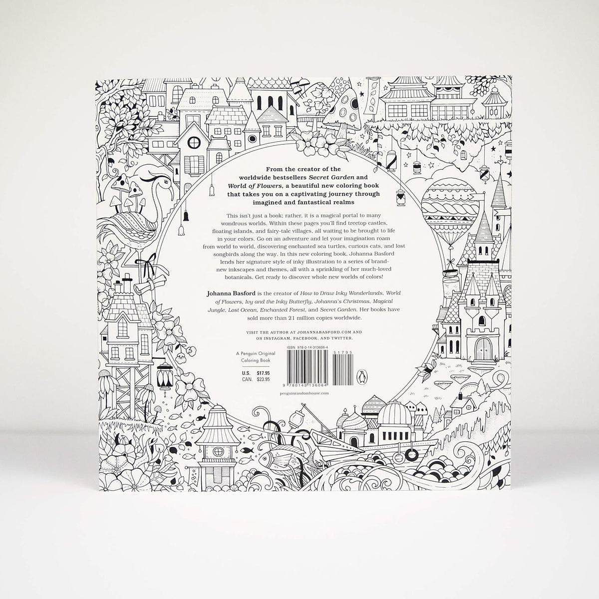 Worlds of Wonder: A Coloring Book for the Curious (Spiral Bound)