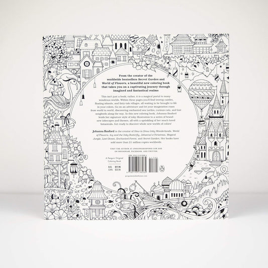 Worlds of Wonder: A Coloring Book for the Curious (Spiral Bound)