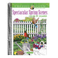 Creative Haven Spectacular Spring Scenes Color by Number