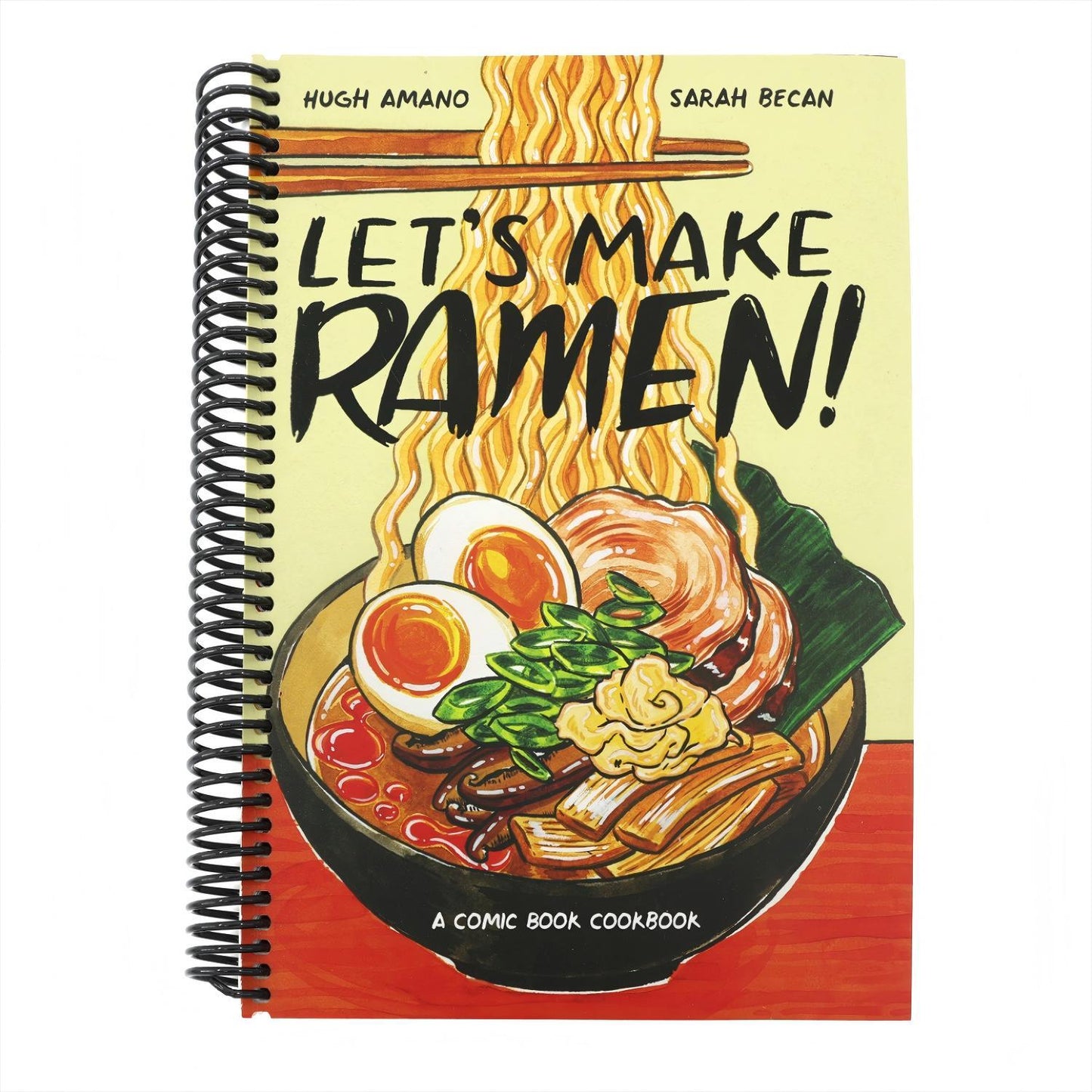 Let's Make Ramen!: A Comic Book Cookbook (Spiral Bound)