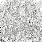 Mythographic Color and Discover: Dream Garden: An Artist's Coloring Book of Floral Fantasies