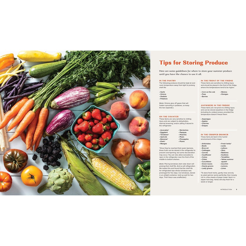 The Complete Summer Cookbook: Beat the Heat with 500 Recipes That Make the Most of Summer's Bounty (Spiral Bound)