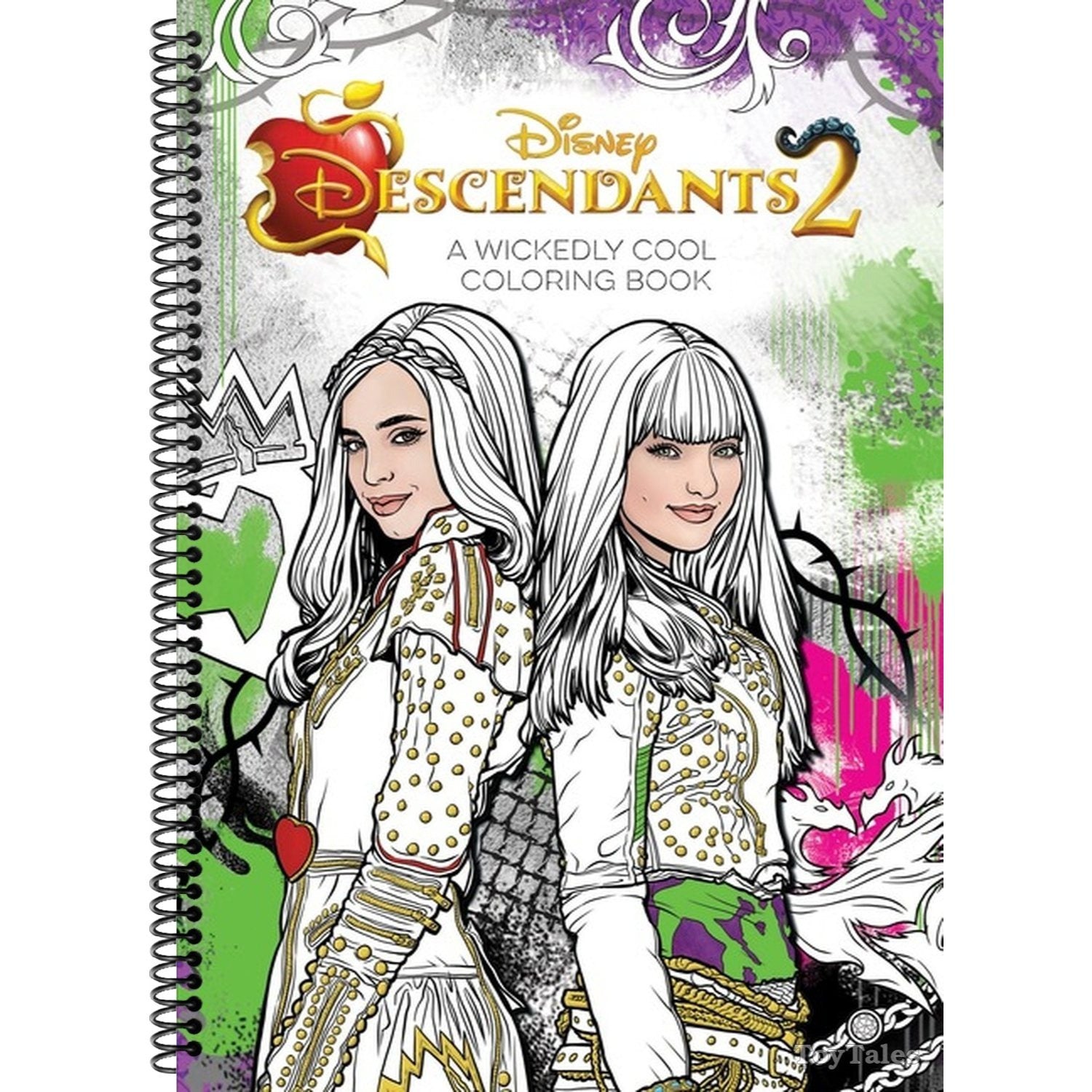 Descendants 2: A Wickedly Cool Coloring Book (Art of Coloring)