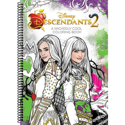 Descendants 2: A Wickedly Cool Coloring Book (Art of Coloring)