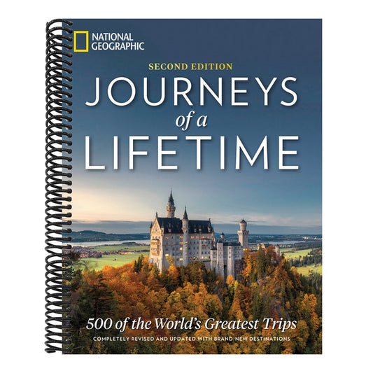 Journeys of a Lifetime, Second Edition: 500 of the World's Greatest Trips (2ND ed.) (Spiral Bound)