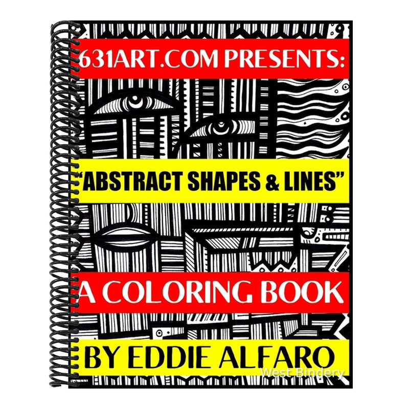 Abstract Shapes & Lines: A Coloring Book