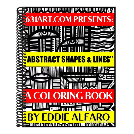 Abstract Shapes & Lines: A Coloring Book
