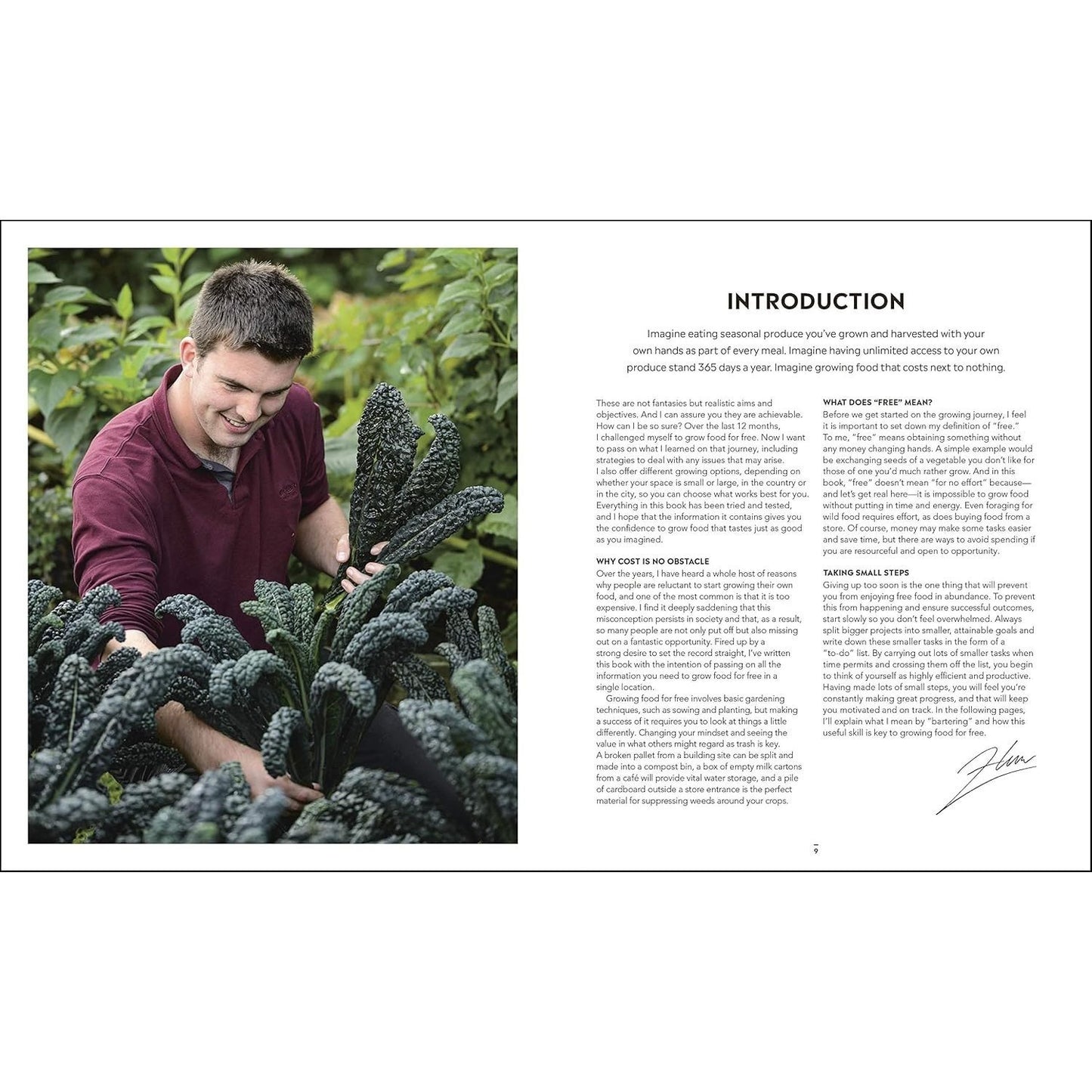 Grow Food for Free: The Sustainable, Zero-Cost, Low-Effort Way to a Bountiful Harvest (Spiral Bound)