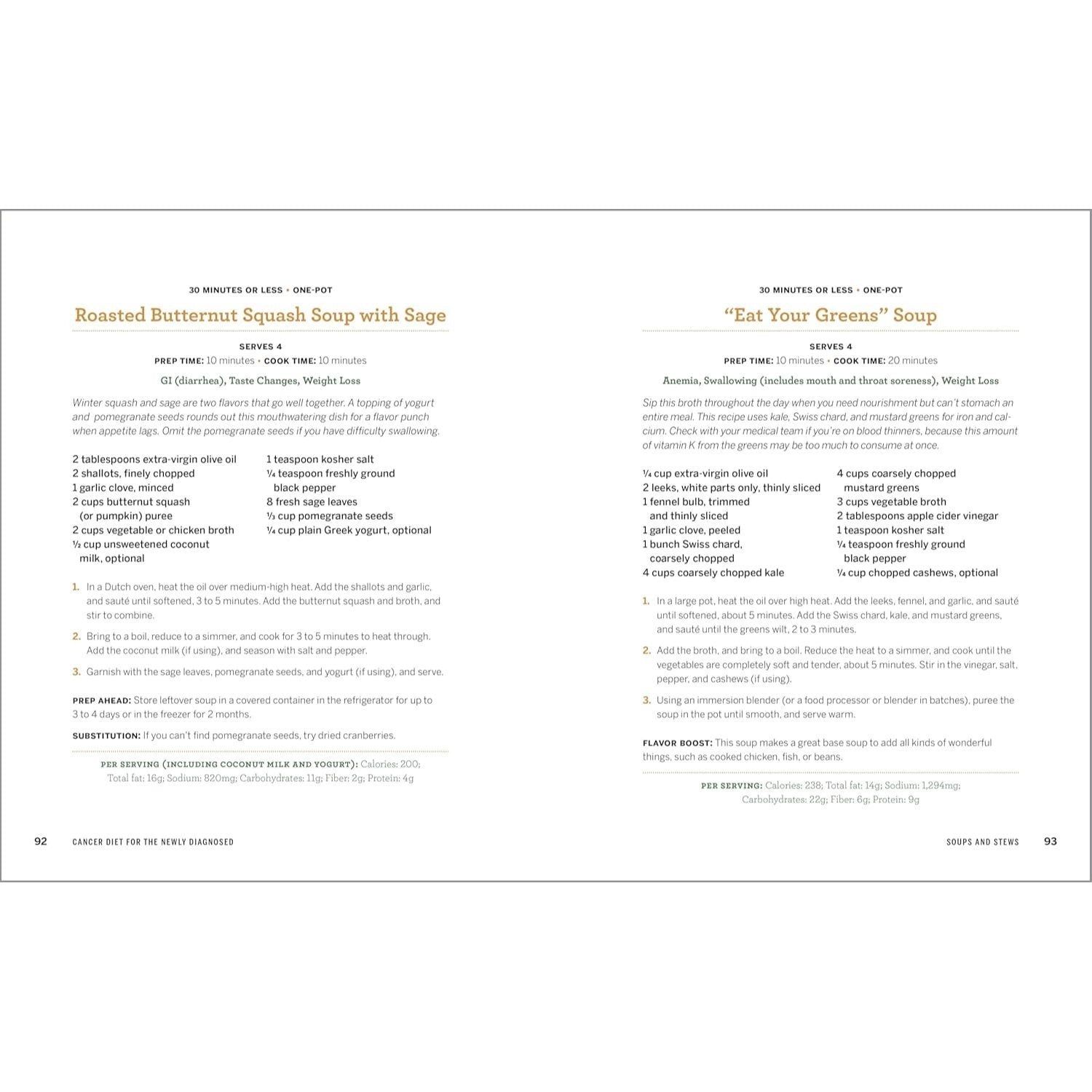 Cancer Diet for the Newly Diagnosed: An Integrative Guide and Cookbook for Treatment and Recovery