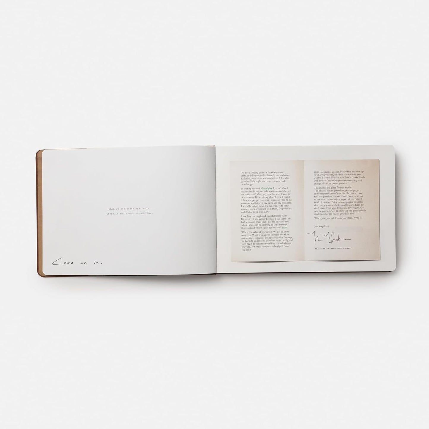 Greenlights: Your Journal, Your Journey