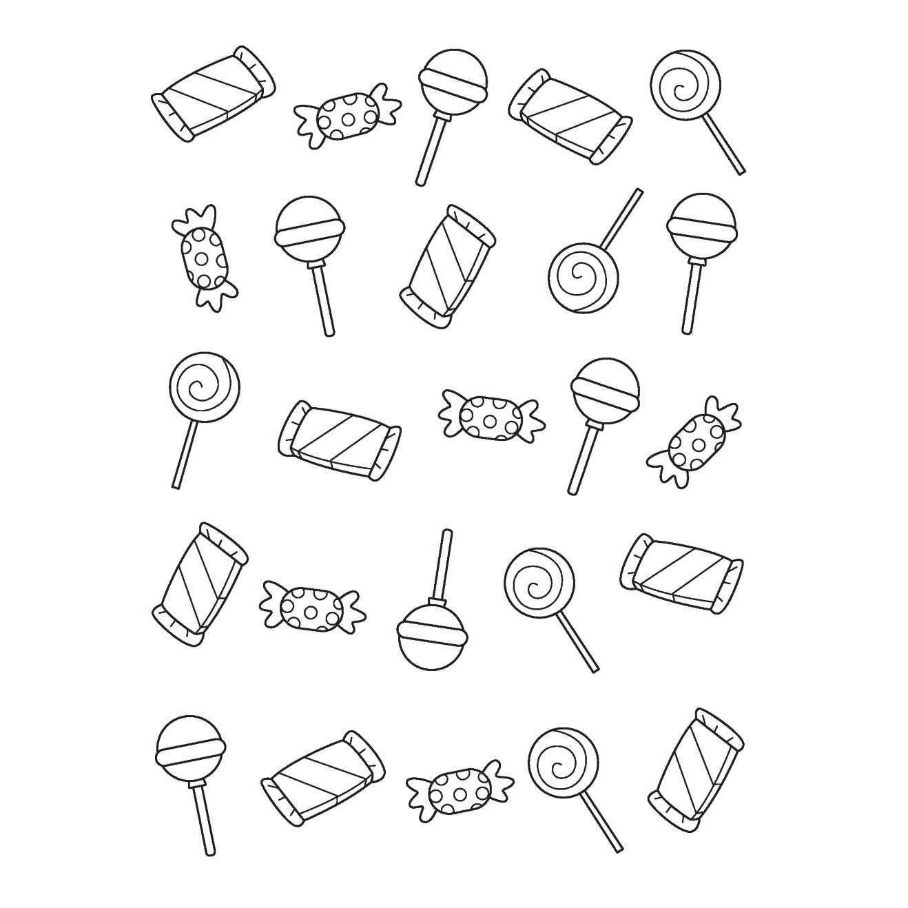 Super Simple Monster Party Coloring Book