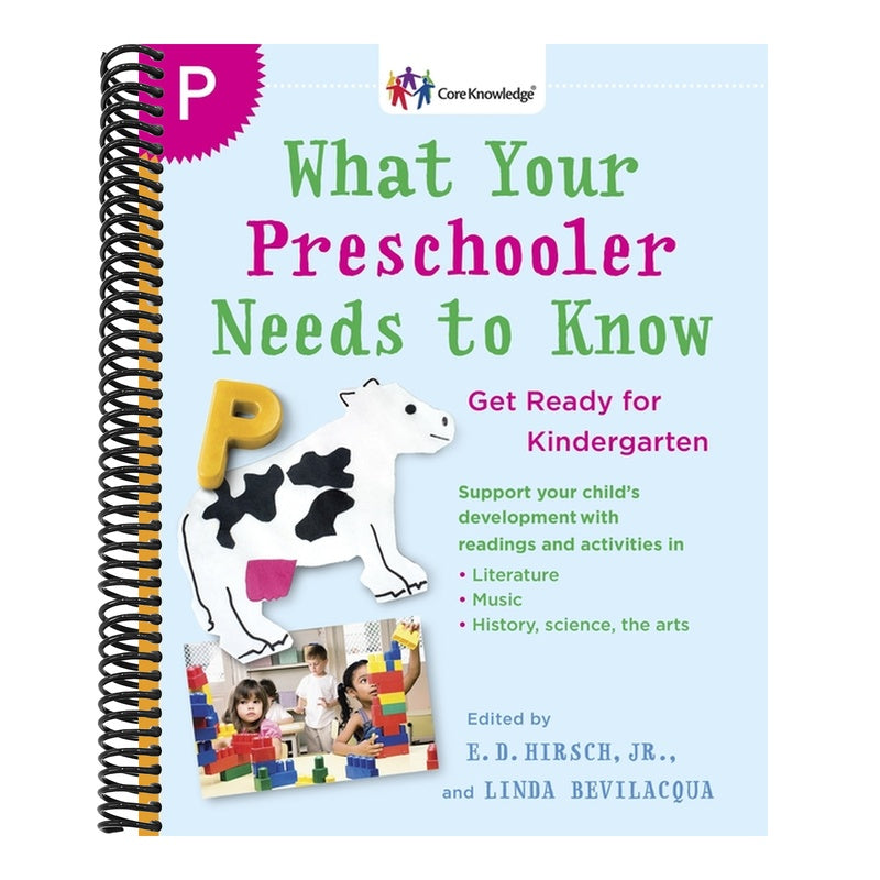 What Your Preschooler Needs to Know: Get Ready for Kindergarten